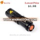 high-quality Mini Black 2000LM Waterproof LED Flashlight 3 Modes Zoomable LED Torch penlight free shipping