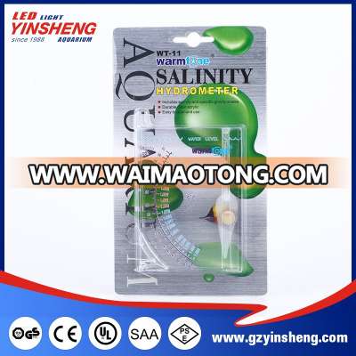 Accurate specific gravity salinity and conductivity salinity meter hydrometer